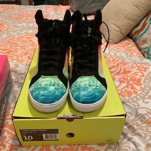 Zumba Street Groove sneakers.